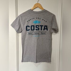 Costa Heather Gray Graphic Tee